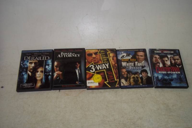 Five DVD Movies