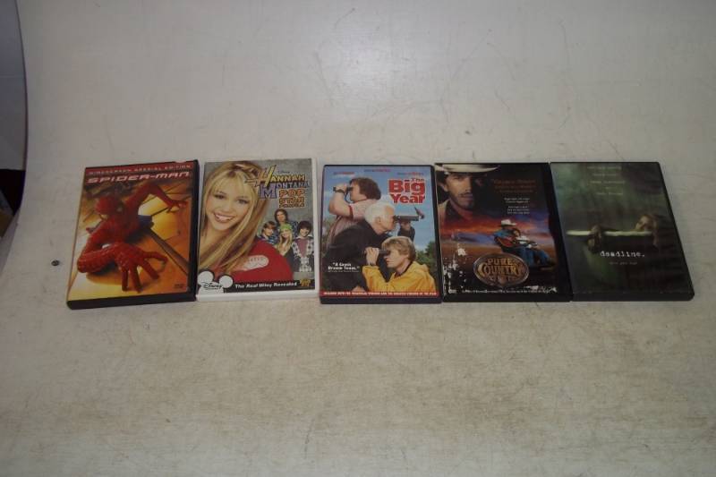 Five DVD Movies