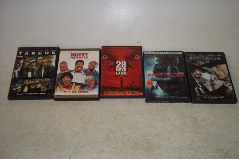 Five DVD Movies