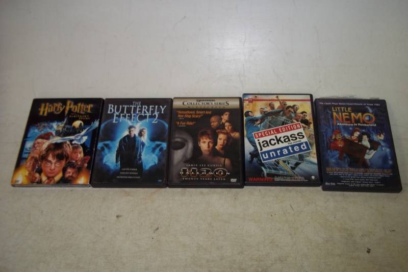 Five DVD Movies