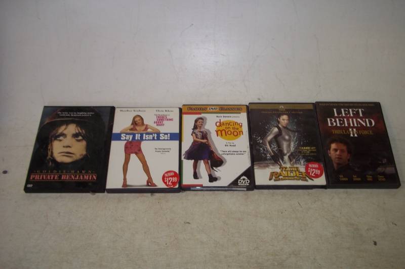 Five DVD Movies