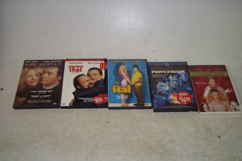 Five DVD Movies