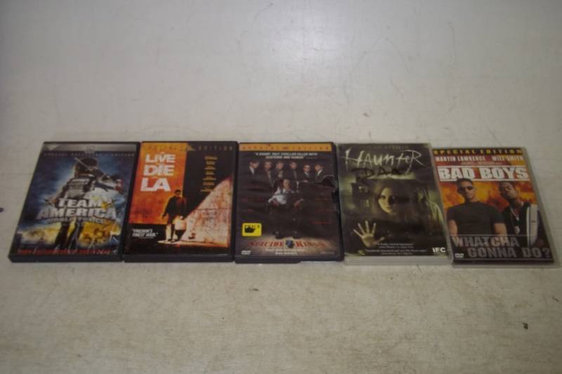 Five DVD Movies
