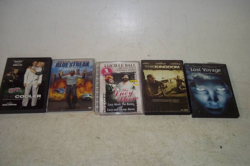Five DVD Movies