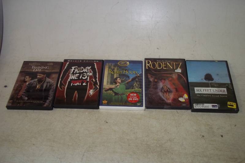 Five DVD Movies