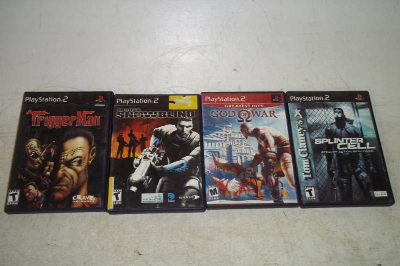 Four Play station 2 Games