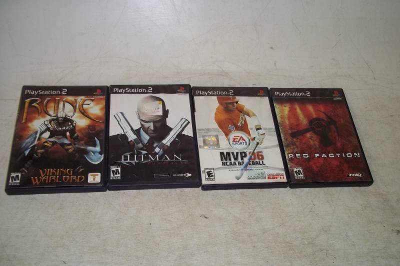 Four Play station 2 Games