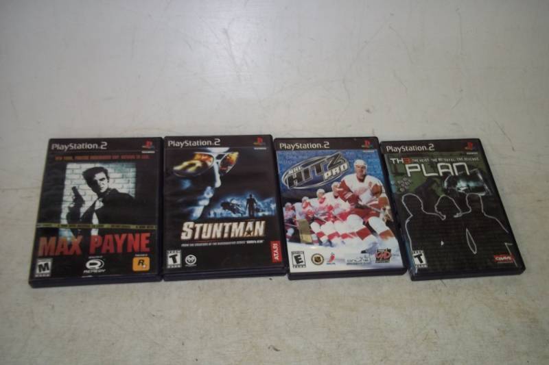 Four Play station 2 Games