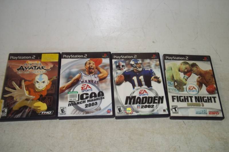 Four Play station 2 Games