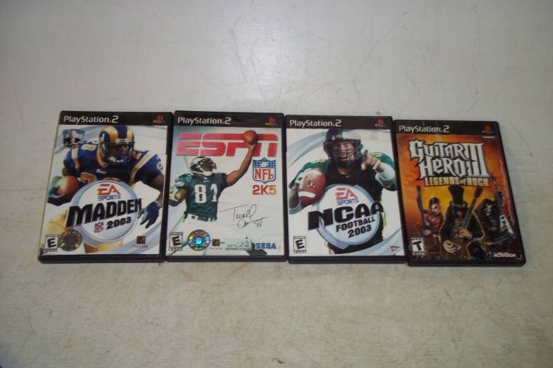 Four Play station 2 Games