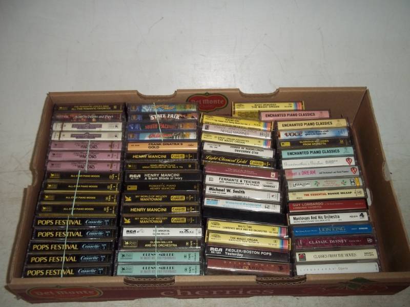 Cassettes Piano, Organ and Dance