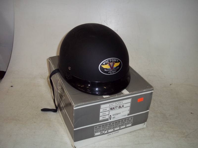 One Small Victory Motorcycle helmet Matt Black