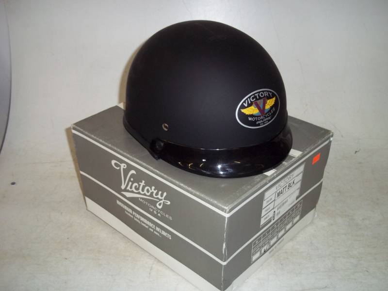 One Small Victory Motorcycle helmet Matt Black