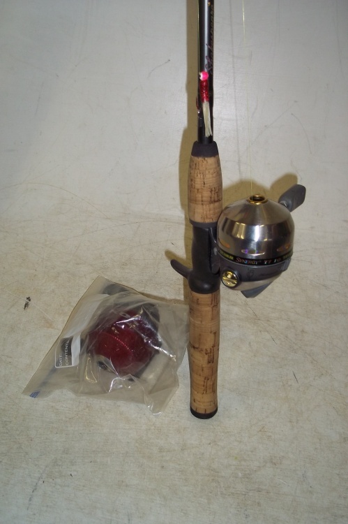 Cork Handle fishing rod with two reels
