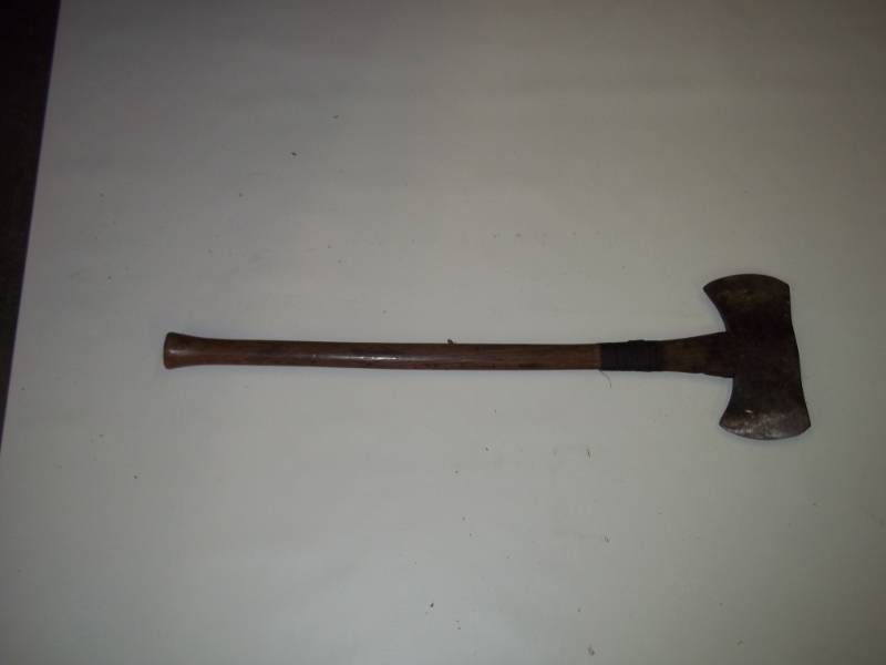 Double Bladed Vintage axe