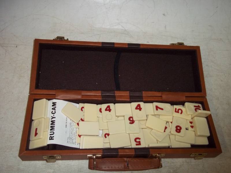 Rummy-Cam Game with Case