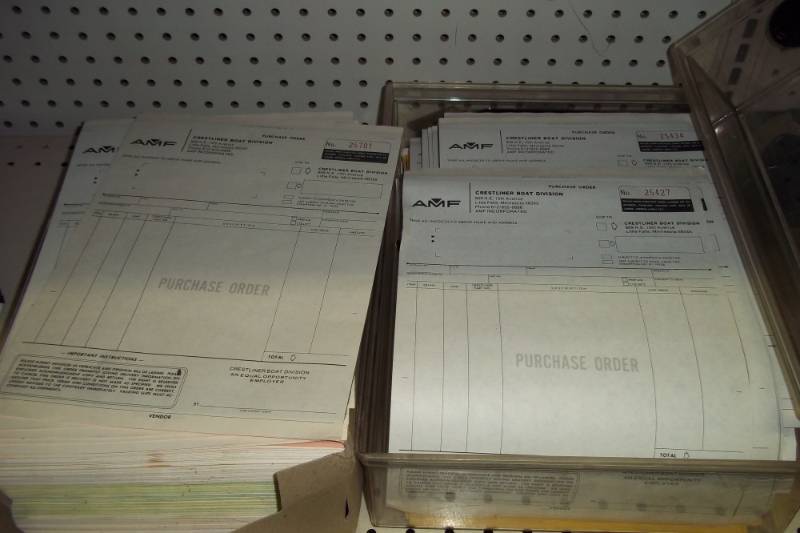 Chrestliner Boat Purchase Orders