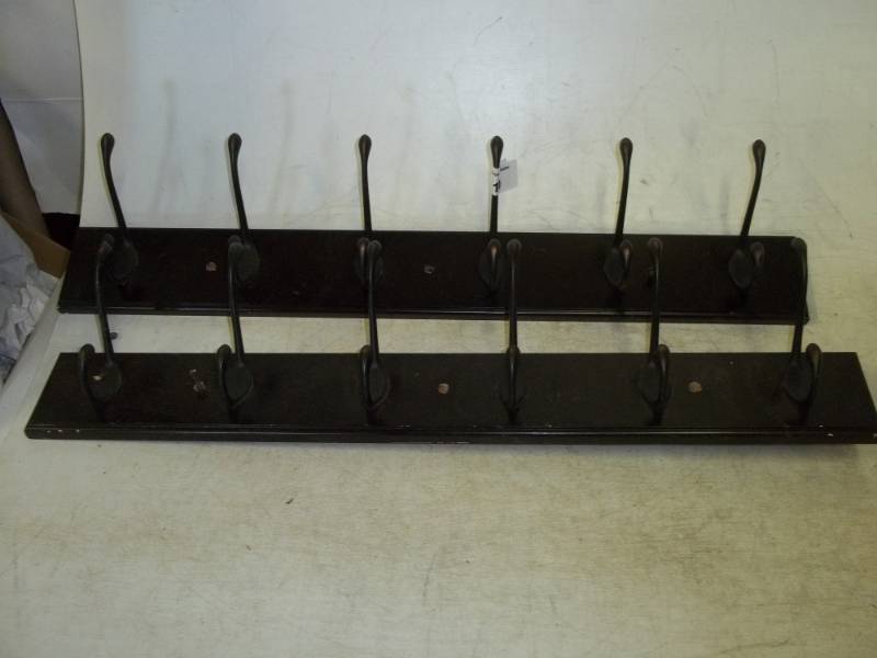 lot 110 image: 2 Wall Coat racks