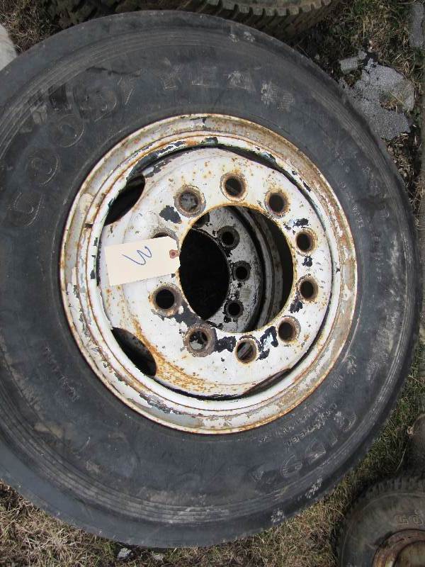 Pair of Goodyear Radial Truck Tires