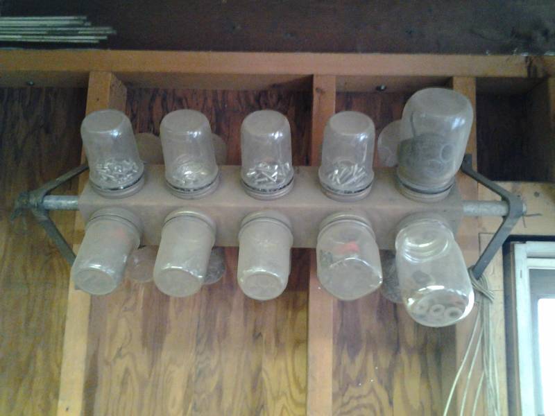 3-Rotating Organizers Buyer To Bring Tools To Remove From Wall, Drivers