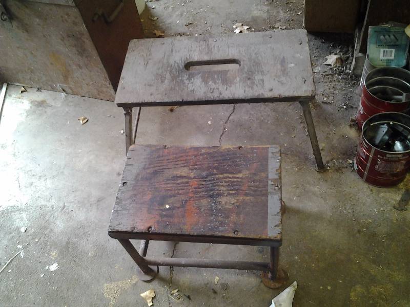2-Heavy Duty Industrial Step Stools