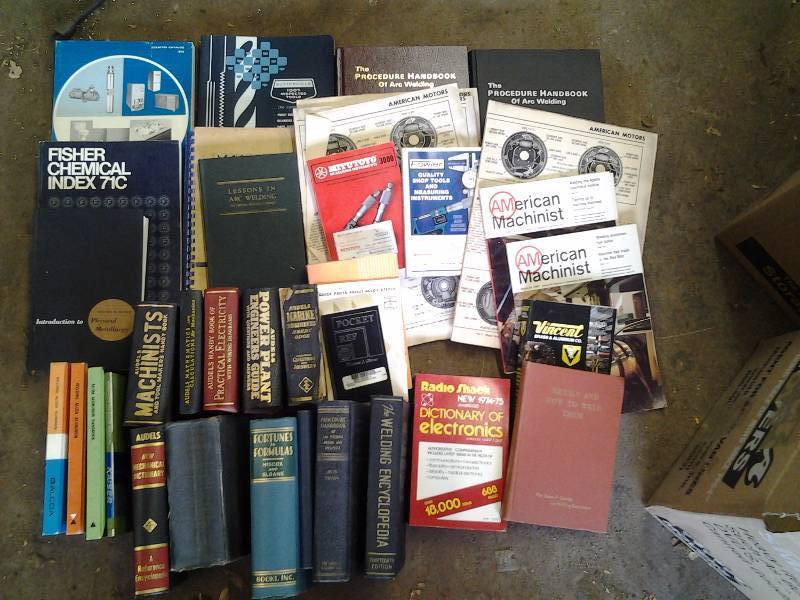 Large Lot Of Welding & Machinist BooksManuals