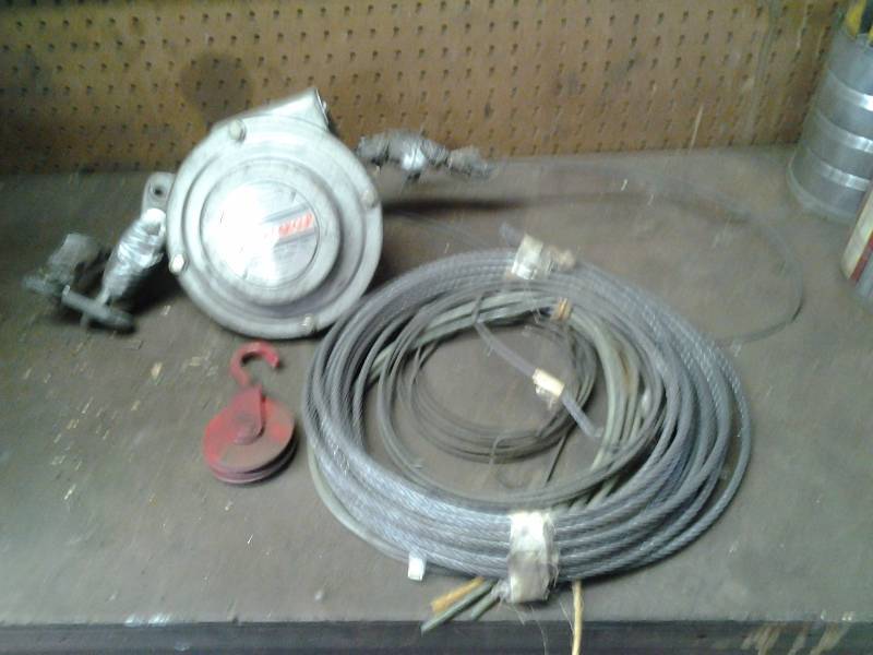 Gardner Denver Balancer & Other Steel Cable
