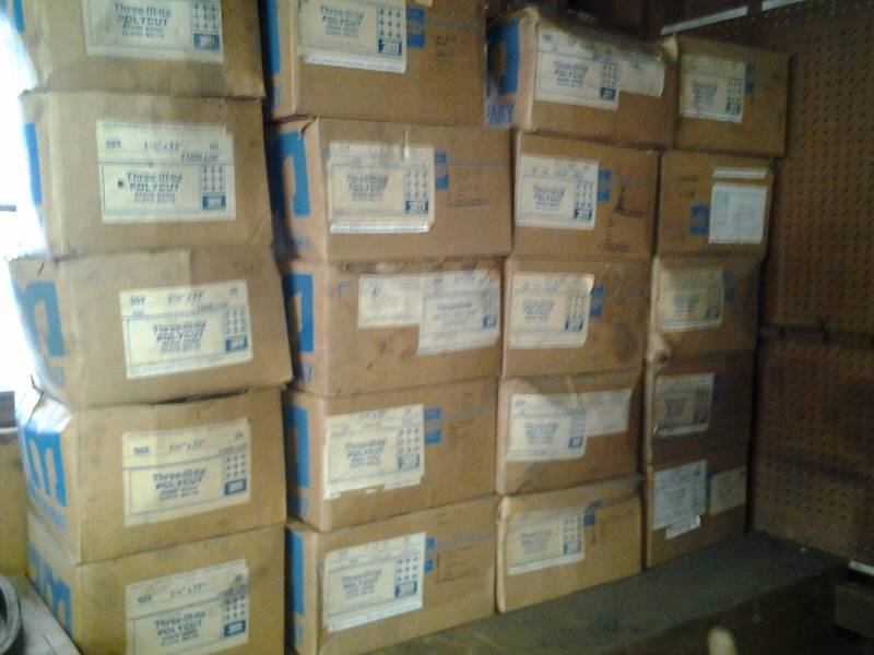 30 Boxes (Most Full 50 Each) 1 12x72 3M Cloth Belts For Belt Sander