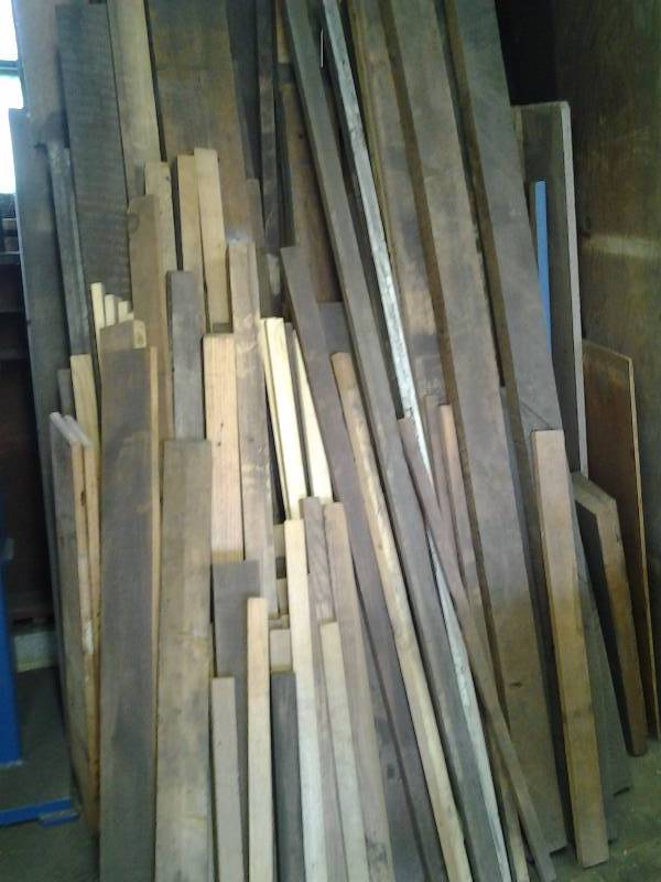 Large Lot Of Assorted Lumber