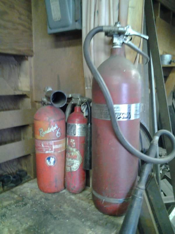 3-Old Fire Extinguishers