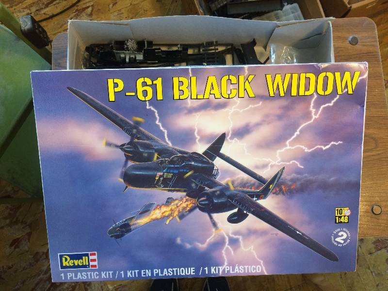 lot 10 image: Revell Black Widow
