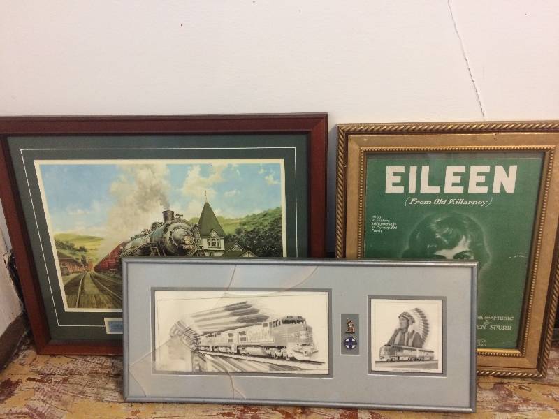 lot 17 image: Assorted Framed Pictures