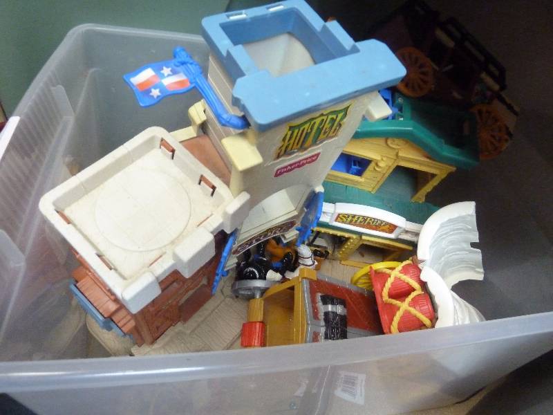 lot 451 image: Fisher Price Old West Town
