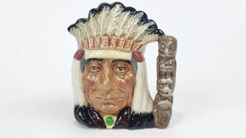 lot 122 image: Royal Doulton North American Indian D 6614