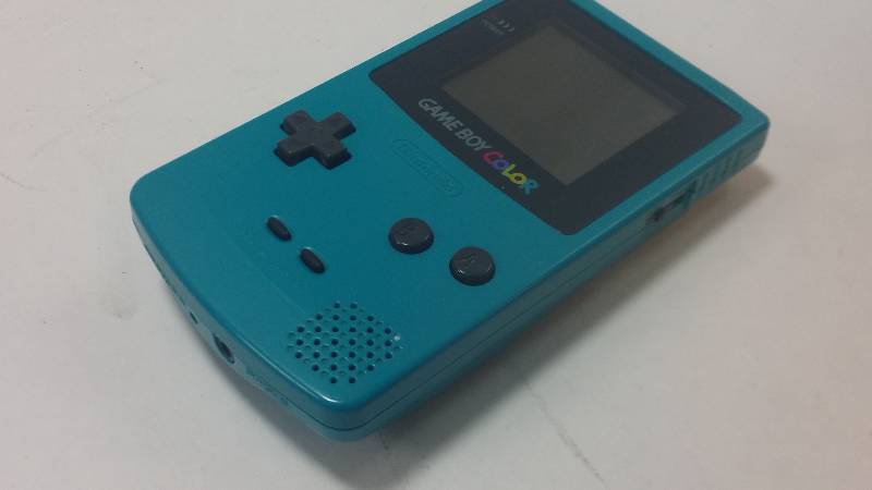 lot 527 image: Nintendo Gameboy Color Blue FOR PARTS