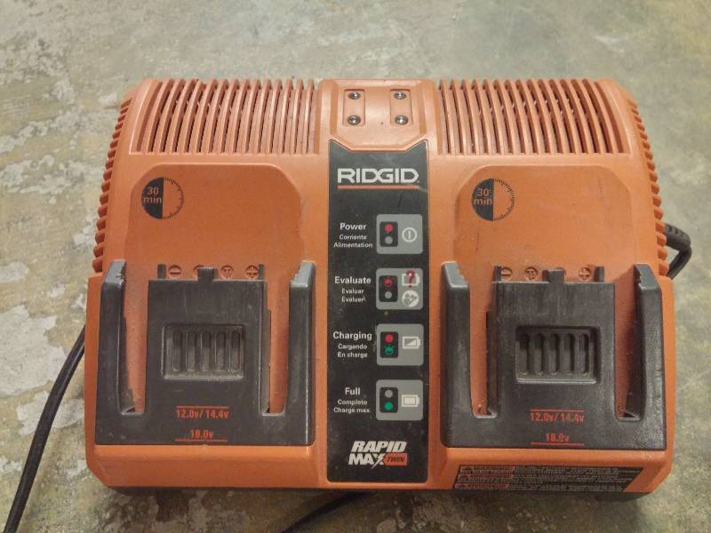 Lot of 4 Battery Operated Rigid Tools Ridgid R845 18V 6 1 2