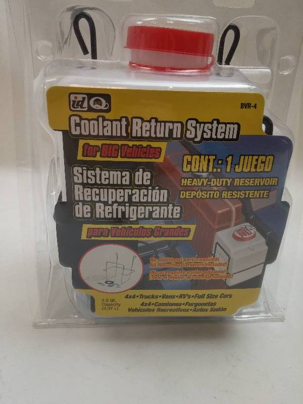 lot 434 image: Coolant Return System for big vehicles 2.5 Qt UNUSED