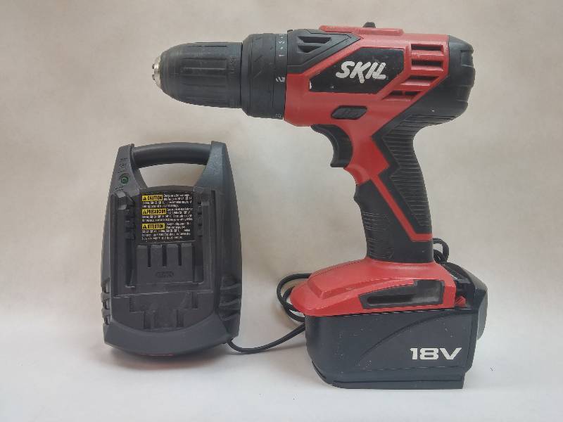 lot 395 image: Skil 2888 18V 12 Drill  Driver GOOD WORKING CONDITION