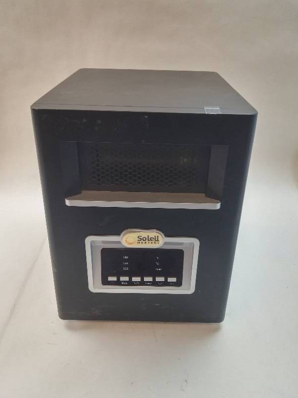 lot 453 image: Soleil PH-91F Infrared Cabinet Heater 1500W GOOD WORKING CONDITION