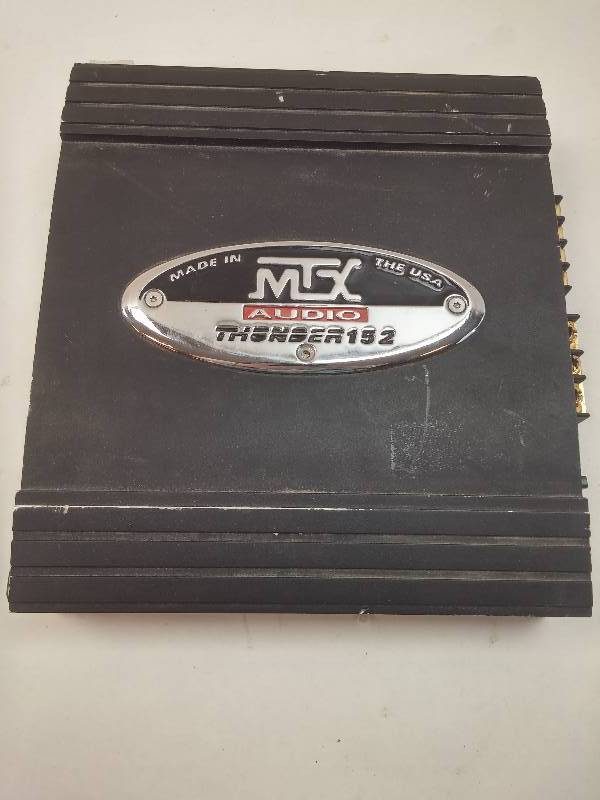 lot 458 image: MTX Audio Thunder 152 Two Channel Car Amplifier NOT WORKING