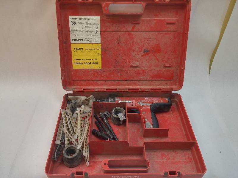 lot 473 image: Hilti DX35 Powder Actuated Tool GOOD WORKING CONDITION