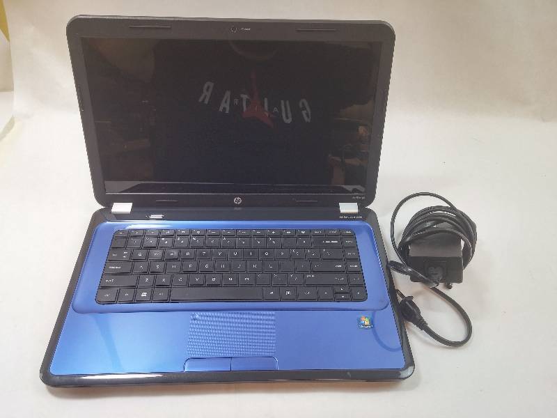 lot 528 image: HP Pavilion G6-1C56NR Blue Laptop Computer AMD E-450 Dual-Core Accelerated Processor 1.65 GHz, 4GB DDR3 SDRAM, 640GB SATA HDD, 15.6 HD BrightView LED-backlit display (1366 x 768), AMD Radeon HD 6320 WILL NOT BOOT