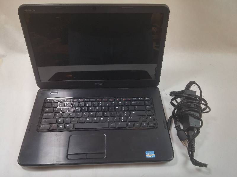 lot 529 image: Dell Inspiron 3520 15.6 Laptop Computer Intel Core i3-2350M Dual Core Processor, 4GB PC3-12800 DDR3 RAM, 500GB 5400rpm SATA Hard Drive WILL NOT BOOT