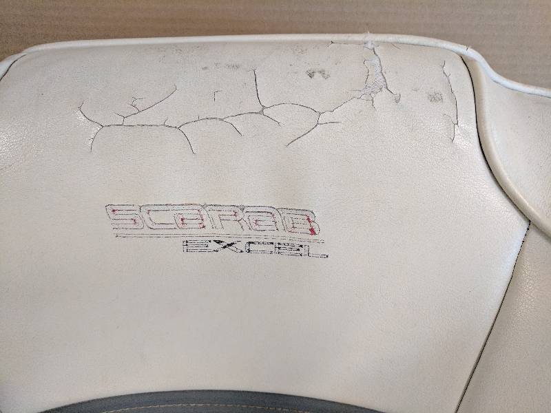 lot 489 image: One-of-a-kind Custom Made from Wellcraft Scarab Excel Boat Rolling Chair