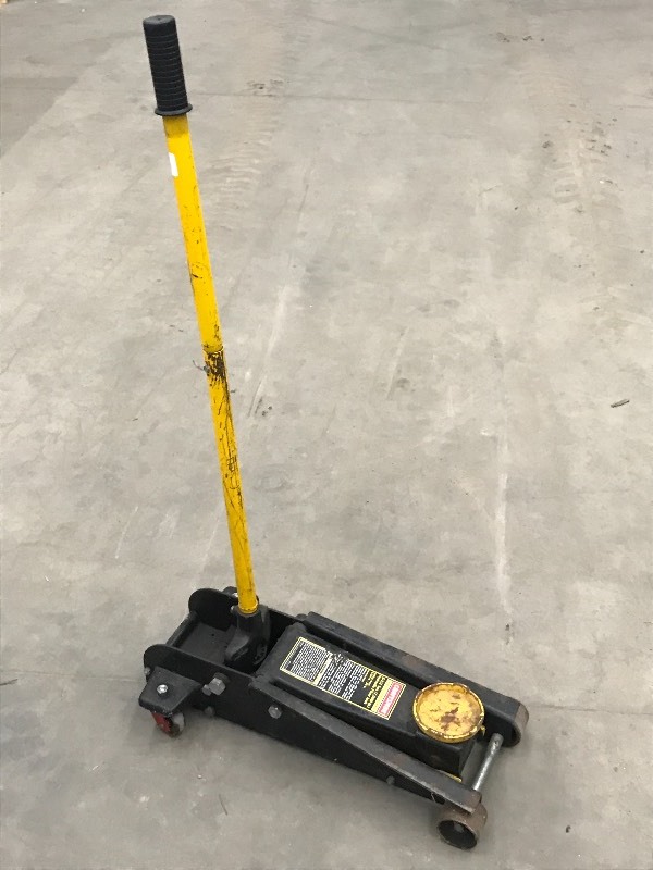 lot 15 image: Craftsman 3.5-Ton Floor Jack, Works...