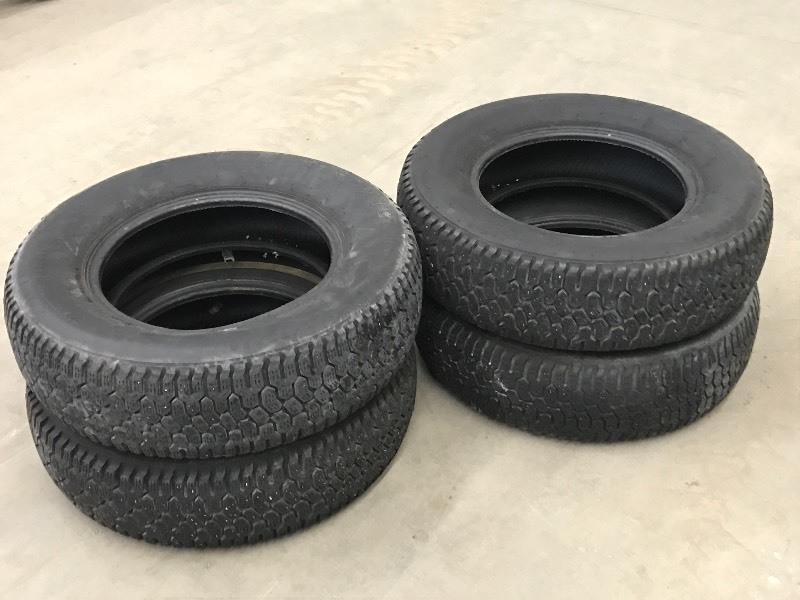 lot 18 image: (4) Goodyear All Winter Radial P185...