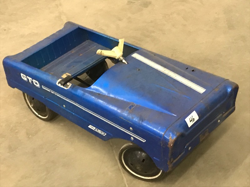 lot 46 image: Vintage Pontiac GTO Steel Peddle Ca...