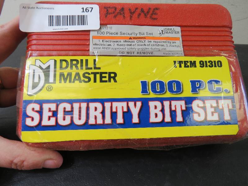 Drill Master Security Bit Set
