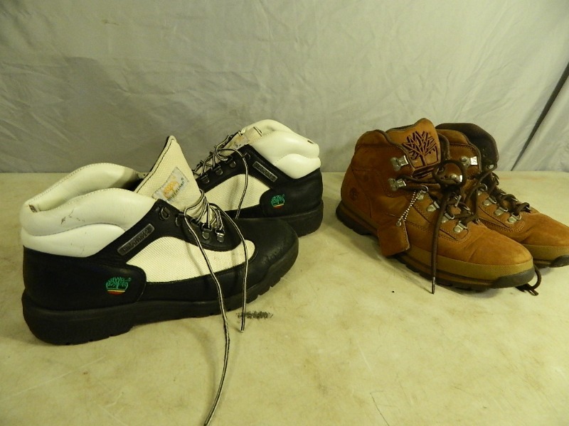 lot 30 image: 2 Pair of Timberland Boots