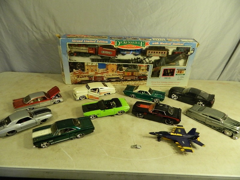 lot 31 image: Train and Diecast Cars